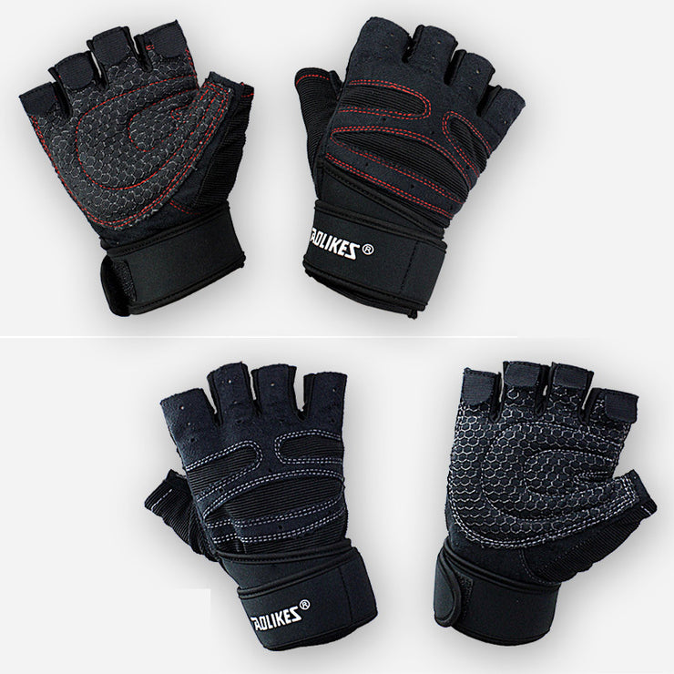 Weight Lifting Gloves | Anti-Slip Exercise Gloves | WorldTechGadgets